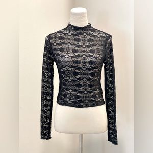 Forever 21 mesh shirt